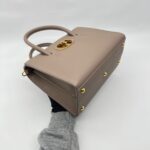 30 Montaigne St Honore Tote Grained Warm Taupe Ghw