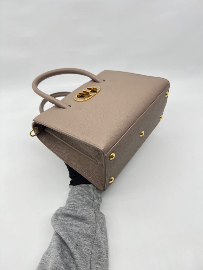 30 Montaigne St Honore Tote Grained Warm Taupe Ghw