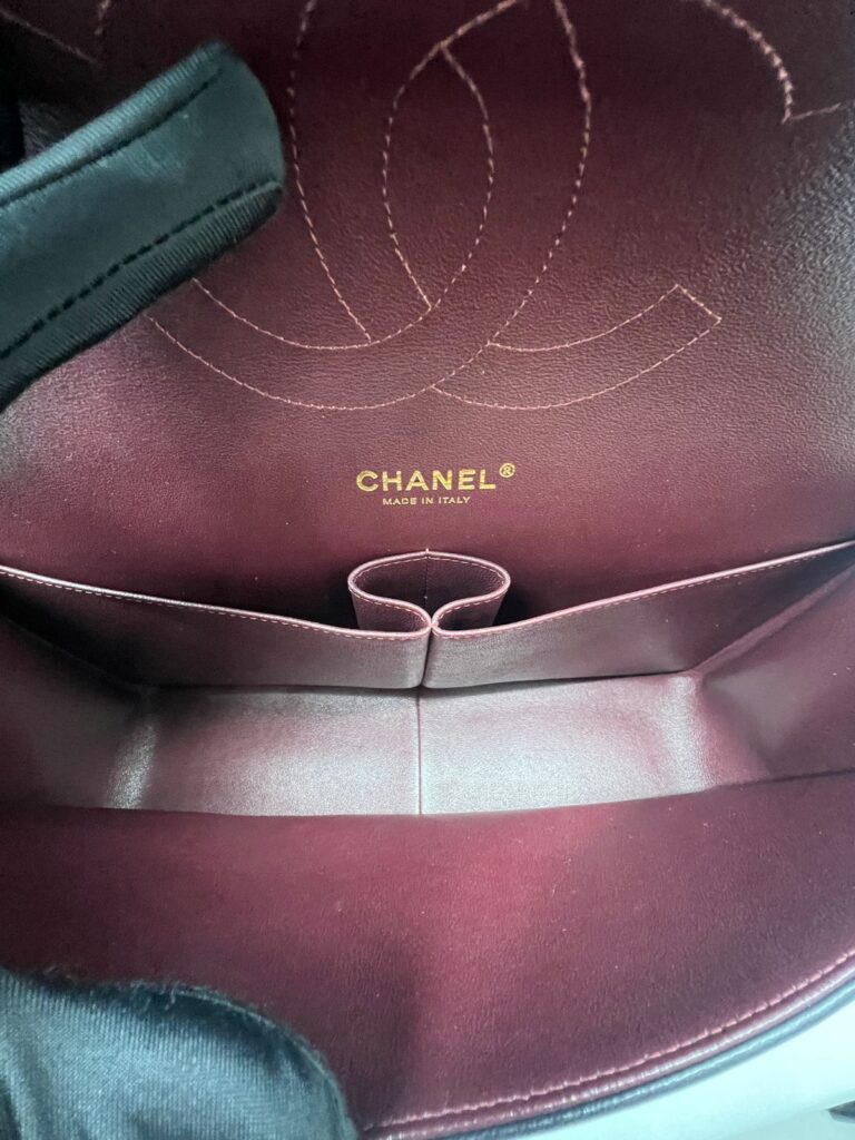 Jumbo Classic Dflap Lambskin Black Ghw