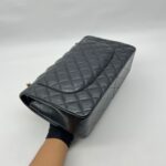 Jumbo Classic Dflap Lambskin Black Ghw
