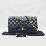 Jumbo Classic Dflap Lambskin Black Ghw
