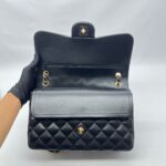 Jumbo Classic Dflap Lambskin Black Ghw