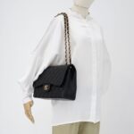 Jumbo Classic Dflap Lambskin Black Ghw