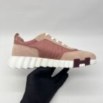 Bouncing Sneakers Prachute Fabric/Suede Rose
