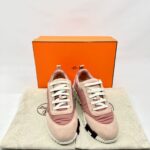 Bouncing Sneakers Prachute Fabric/Suede Rose