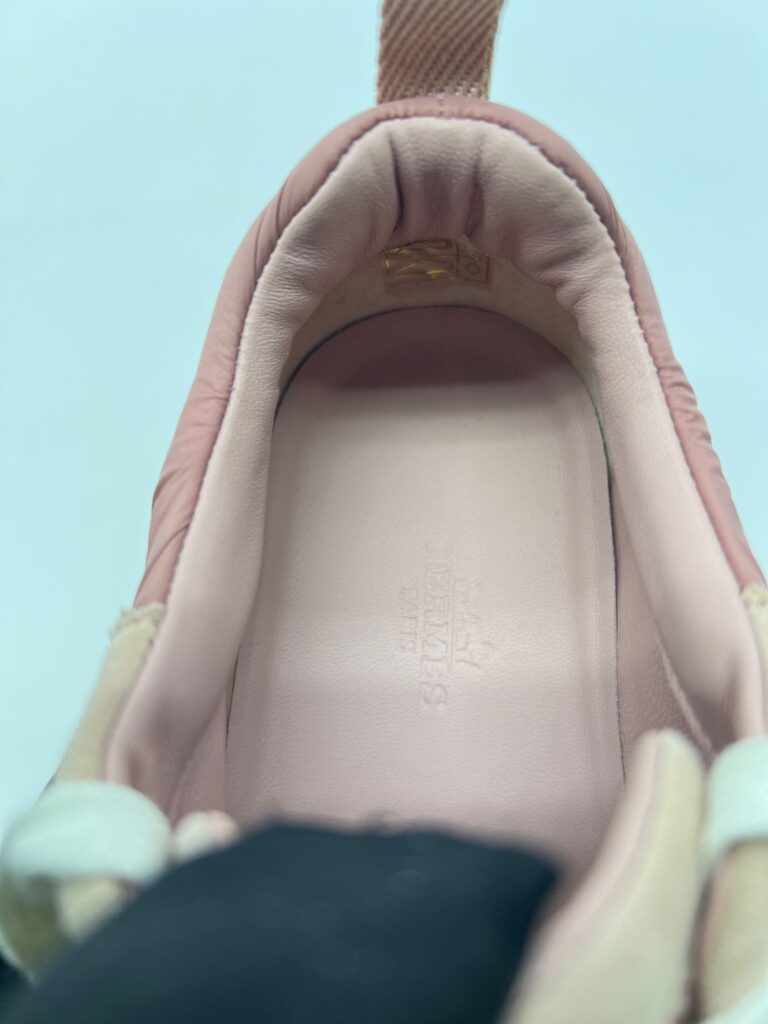 Bouncing Sneakers Prachute Fabric/Suede Rose