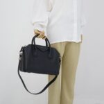 Small Antigona Grained Black Shw