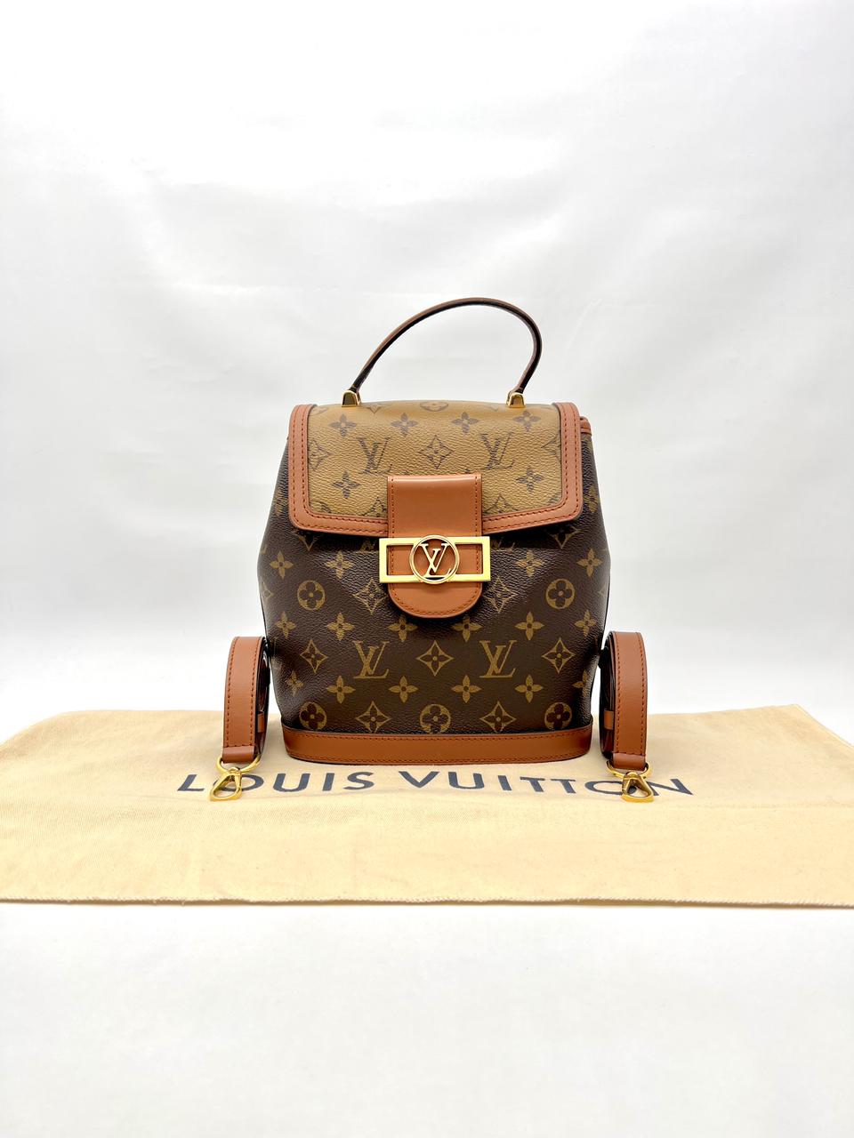 Dauphine Backpack Monogram Reverse Ghw