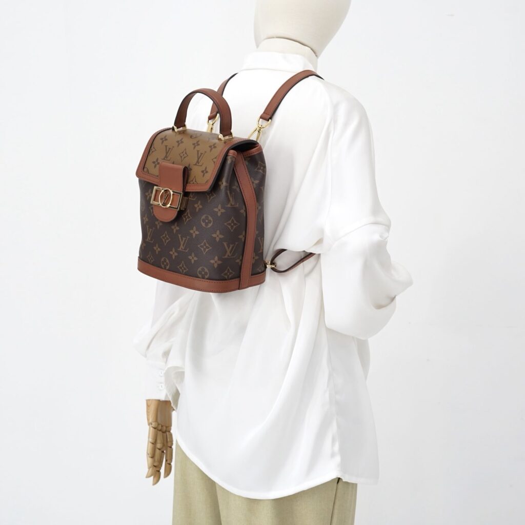 Dauphine Backpack Monogram Reverse Ghw