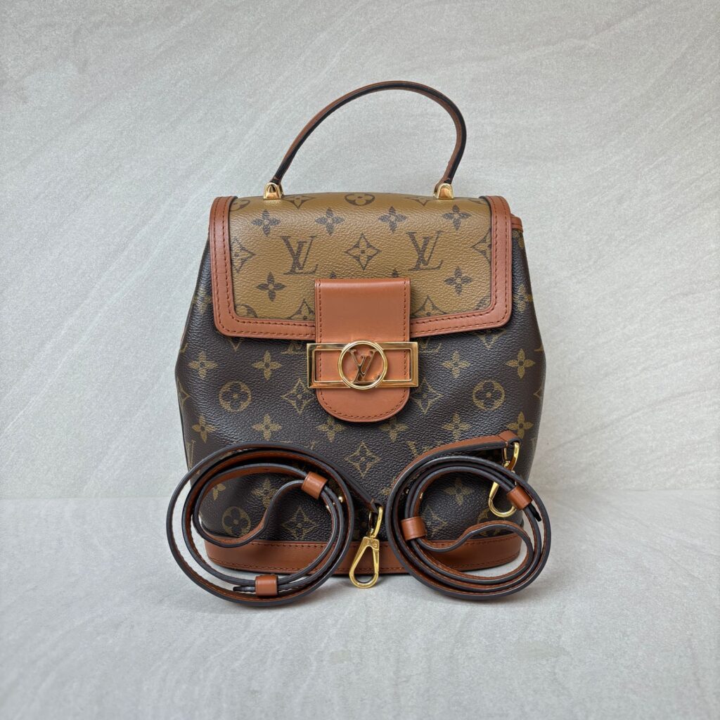 Dauphine Backpack Monogram Reverse Ghw