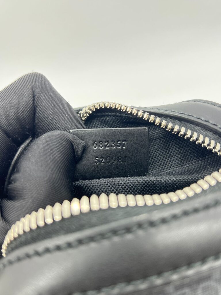 Mini Messenger Supreme Canvas Black Grey