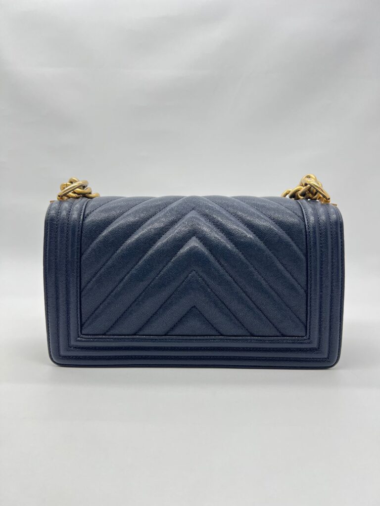 Boy 25 Caviar Navy GHW