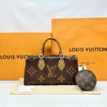 OTG East West Giant Monogram Reverse GHW