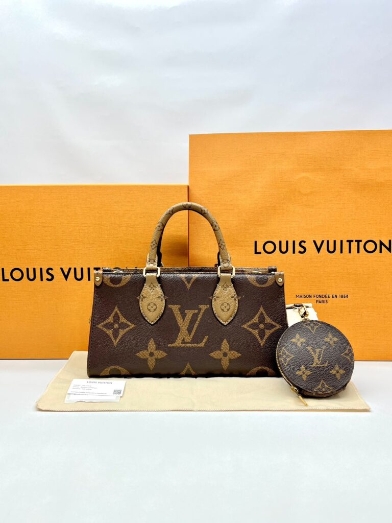 OTG East West Giant Monogram Reverse GHW