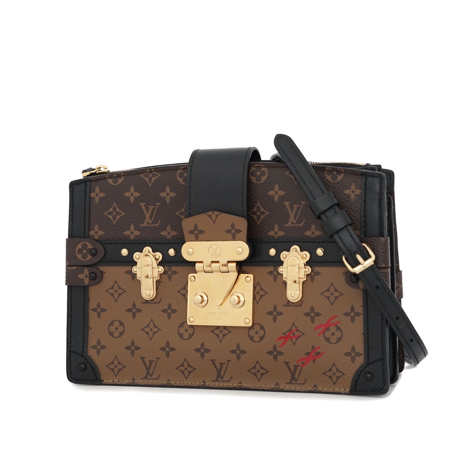 Trunk Clutch Bag Monogram Reverse
