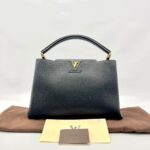 Capucines MM Taurillon Black