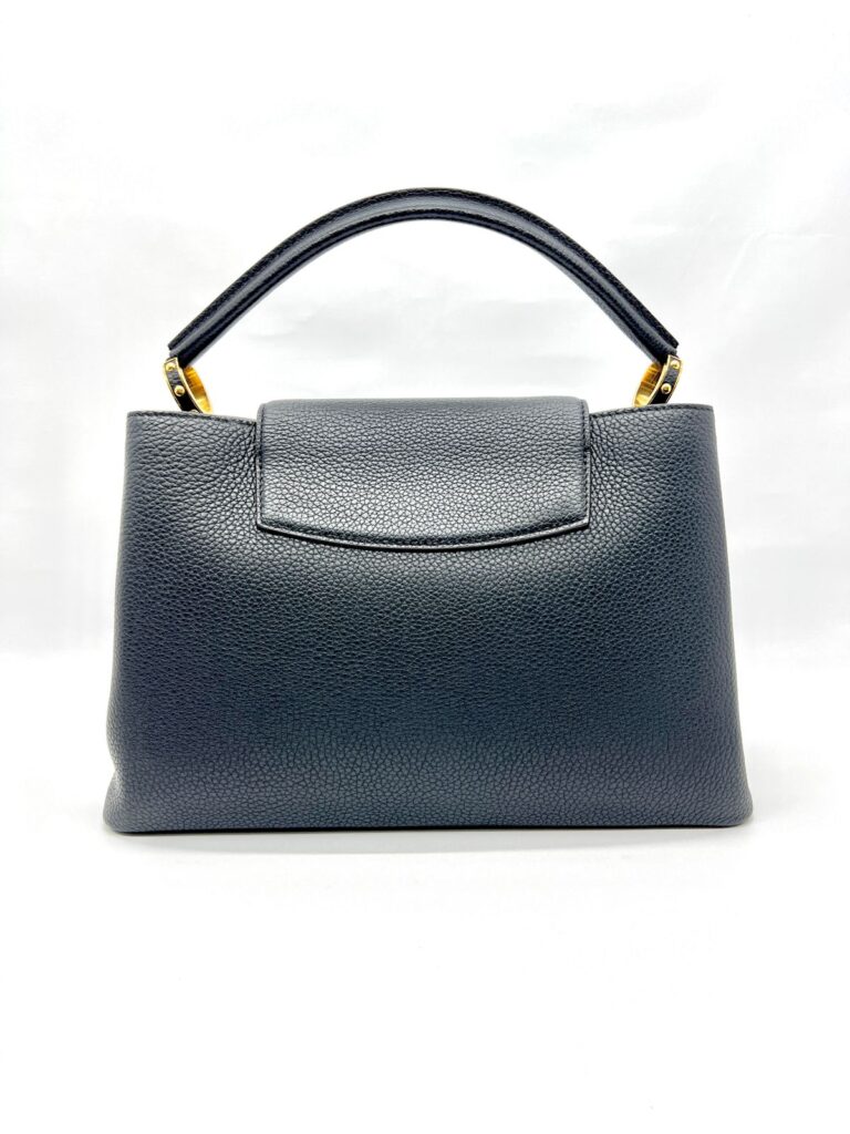 Capucines MM Taurillon Black