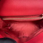 Coco Handle Medium Caviar Red