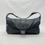 Aphrodite Shoulder Flap All Black