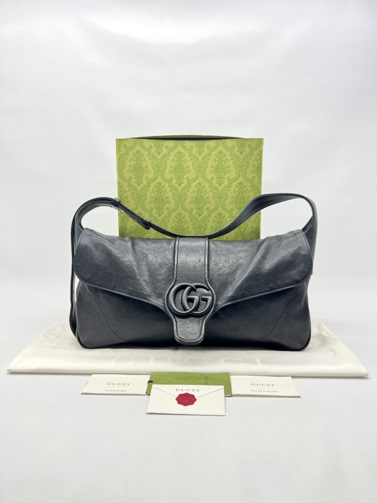 Aphrodite Shoulder Flap All Black