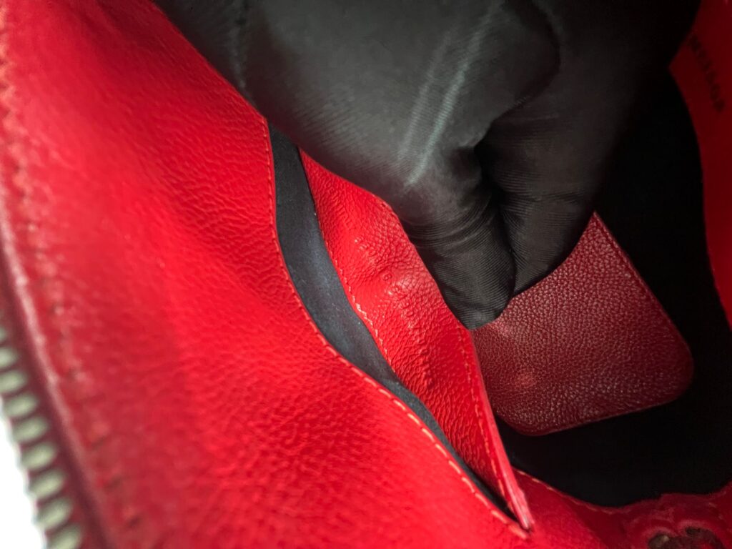 Mini Ville Leather Red