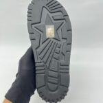 Dioract Sandal Canvas Houndstooth Black White 