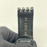 Dioract Sandal Canvas Houndstooth Black White 