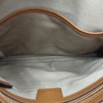 Flat Clutch Geo Laurel Visetos Cognac Embroidered