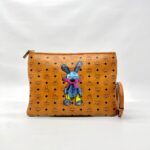 Pochette Rabbit Visetos Cognac