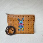 Pochette Rabbit Visetos Cognac