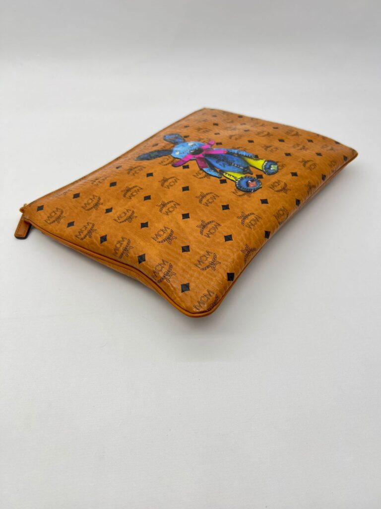 Pochette Rabbit Visetos Cognac