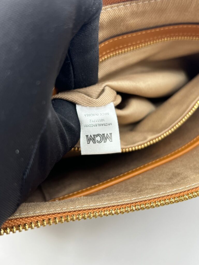 Pochette Rabbit Visetos Cognac