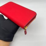 Large Wallet Tessuto Nylon Rosso