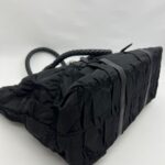 Gaufre Shoulder Bag Nylon Black