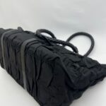 Gaufre Shoulder Bag Nylon Black