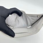 Chanel Trifold Wallet Caviar Light Grey