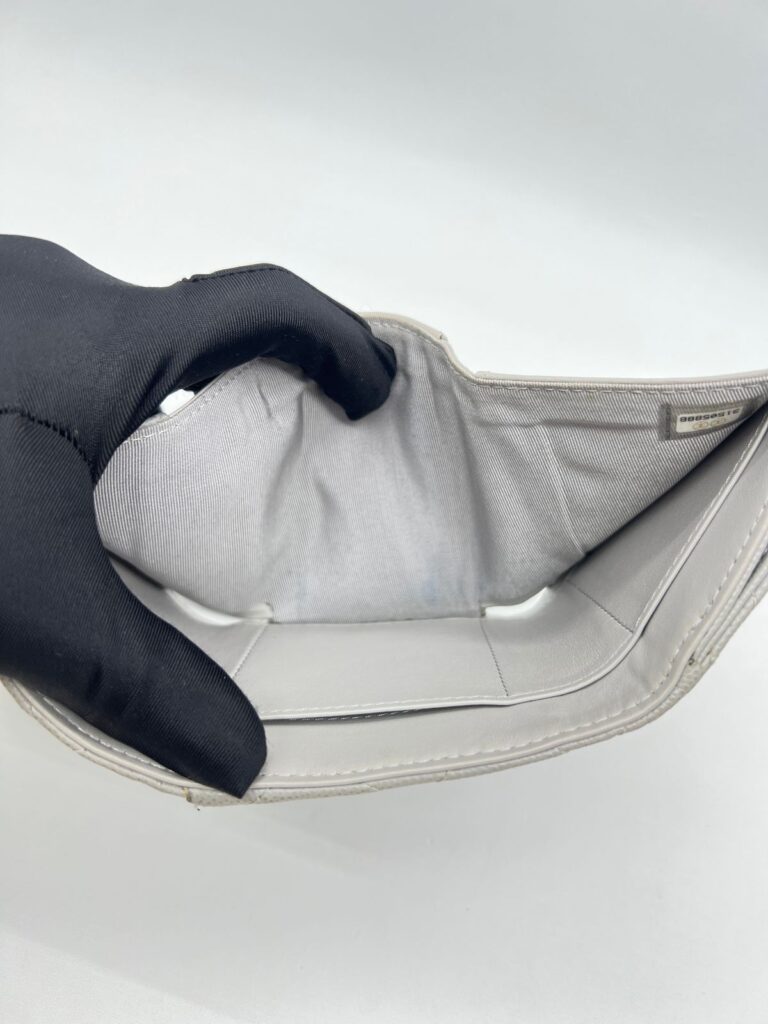 Chanel Trifold Wallet Caviar Light Grey