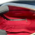 Small Gabrielle Lambskin Blue Black