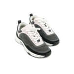 Chanel CC Trainer Sneaker Black Pink Tweed