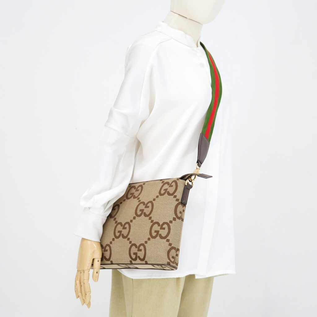 Gucci GG Messenger GG Canvas Dark Brown GHW