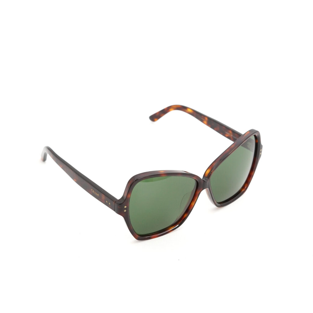 Celine Geometric Sunglasses Brown Gradient