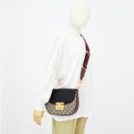 Gucci Web Padlock GG Supreme Brown Black GHW