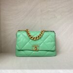 Chanel C19 Large Lambskin Green