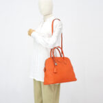 Hermes Bolide 35 Clemence Orange PHW