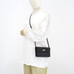 Hermes Kelly To Go Epsom Noir GHW