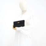 Hermes Kelly To Go Epsom Noir GHW