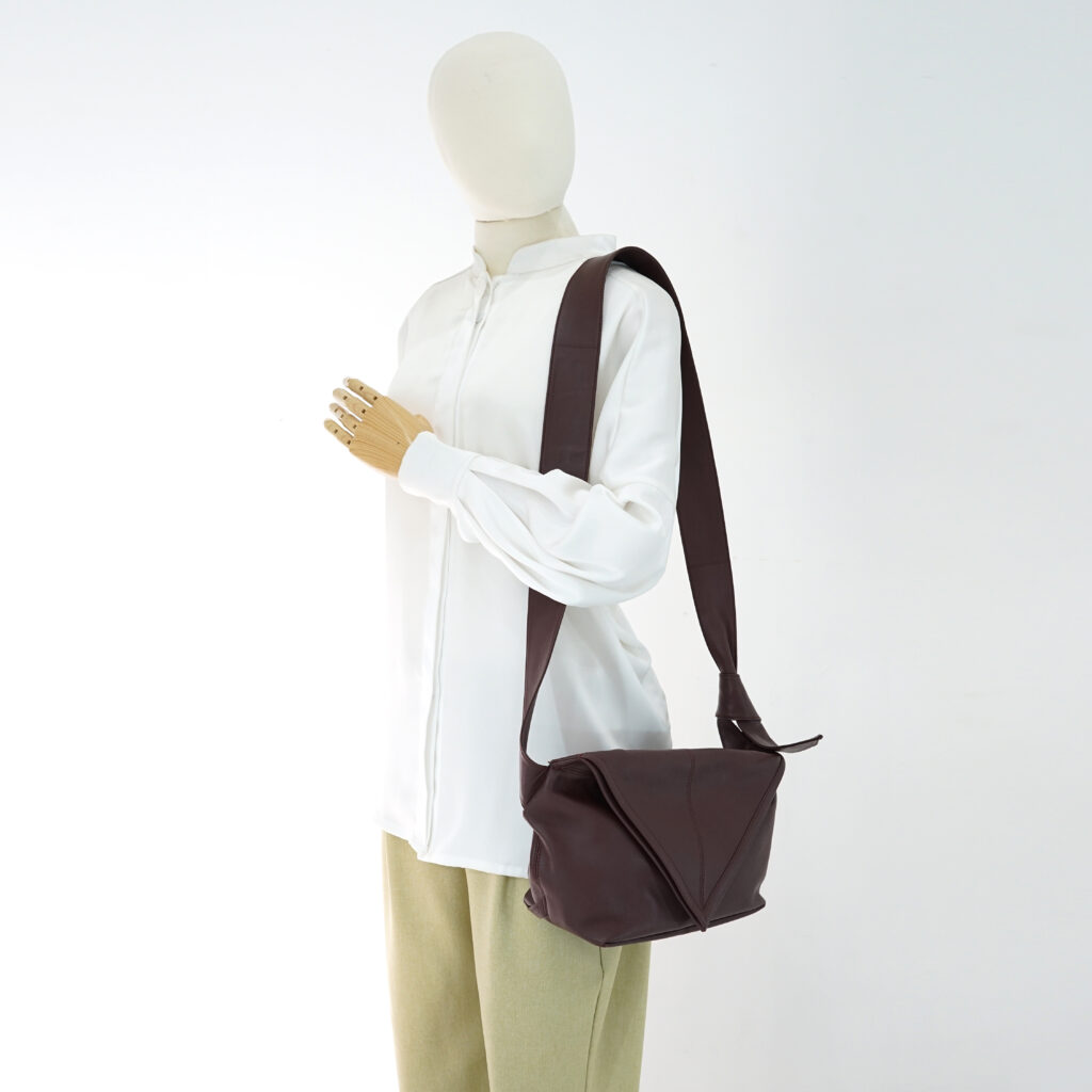 Bottega Veneta Sawyer Small Leather Burgundy