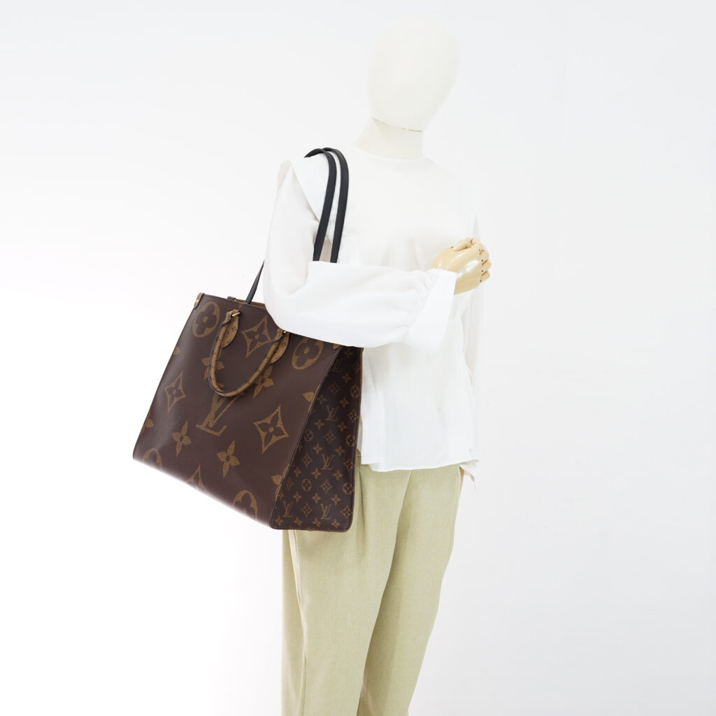 Louis Vuitton On The Go GM Monogram Reverse GHW