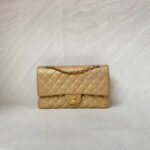 Chanel Classic Medium D Flap Caviar Gold GHW