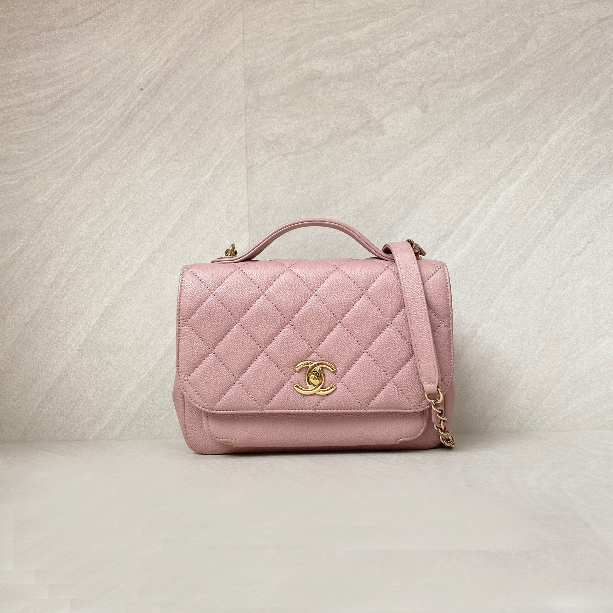 Chanel Affinity Small Caviar Pink GHW